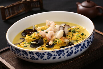 Chinese food, Cantonese food, farmhouse Egg cakes