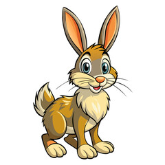 rabbit, bunny, easter, cartoon, animal, vector, illustration, hare, white, art, cute, animals, isolated, holiday, spring, fun, easter bunny, baby, ears, drawing, egg, mammal, happy, pet, funny