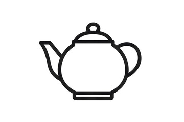 Obraz premium teapot isolated on white background