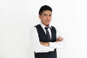 Businessman in uniform