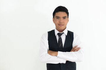 Businessman in uniform