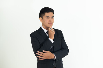 Businessman in uniform