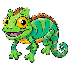 Fototapeta premium cartoon frog cartoon