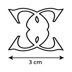 This a vector icon which is used on any Branded T-shirts or Sports Jersey or Tank top.