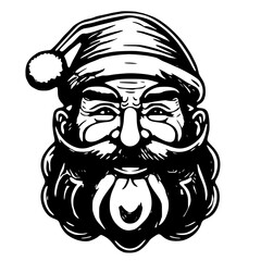 Obraz premium Santa claus portrait