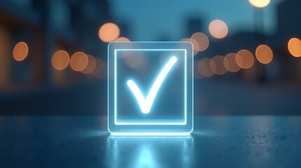 Glowing neon light switch icon symbol for business and technology