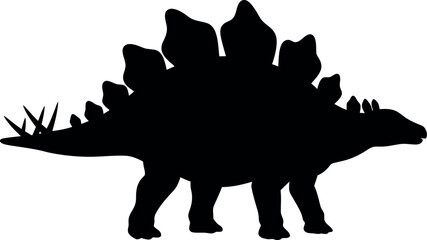 Stegosaurus silhouette