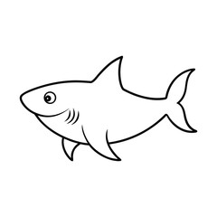 shark vector illustration