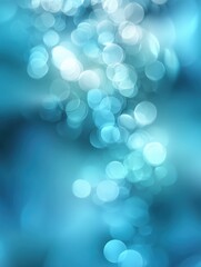 Obraz premium Light blue bokeh abstract background, bokeh, abstract, background, texture, blue, soft, light, blurred, gentle, smooth