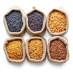 Fototapeta premium Various type of seeds