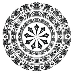 Thai Ornate Floral Mandala