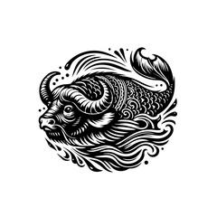 Obraz premium tribal tattoo design