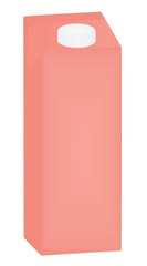 Liquid pack template. vector illustration	