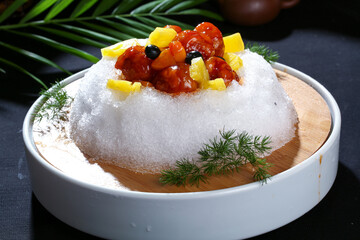 Chinese food, Cantonese food, frozen Sweet and sour pork