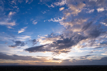 Obraz premium sunset over the sea