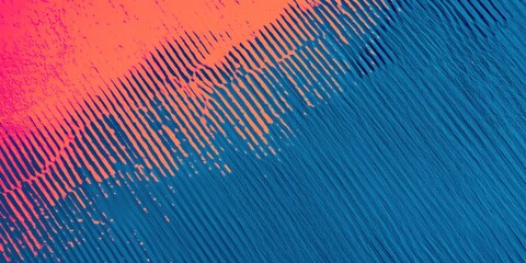 Obraz premium Abstract texture background with colorful paint pattern combining vibrant blue and pink tones, modern art design, creative aesthetic for wall art decor.