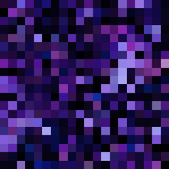 Colorful abstract mosaic background. Pixel effect. Camo and camouflage.