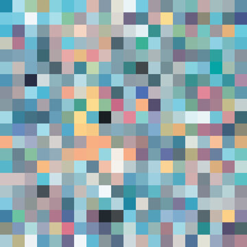 Colorful abstract mosaic background. Pixel effect. Camo and camouflage.