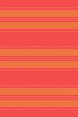 Fototapeta premium Aone vertical vector seamless, rug fabric textile pattern. Glace lines background texture stripe in red and orange colors.