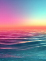 Obraz premium Gradient background from sunburst to ocean depth
