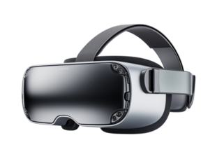 Immersive virtual reality headset for futuristic gaming and digital experiences
