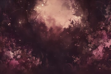 Naklejka premium Ethereal Floral Background with Soft Glow and Dreamy Colors