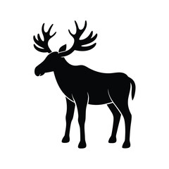 A silhouette vector of 