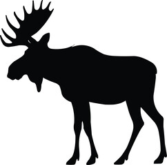 A silhouette vector of 