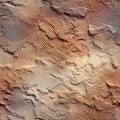 Fototapeta premium Seamless Limewash wall seamless texture, natural plaster finish with soft tonal variation in warm beige | rustic hand-tinted surface | Mediterranean interior wall design