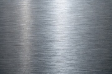 Shiny brushed metal texture background with horizontal lines, a modern and industrial design element for various creative applications