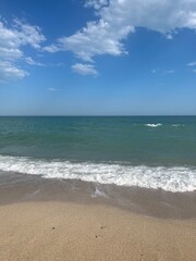 Shore of the Black Sea in Odessa