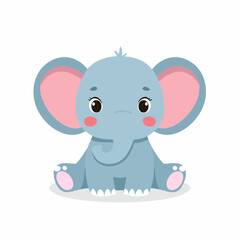 Niedliches Elefantenbaby 