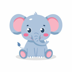 Niedliches Elefantenbaby 