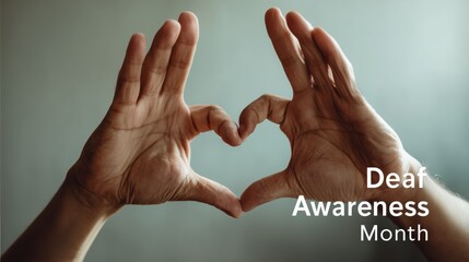 Deaf Awareness Month. 