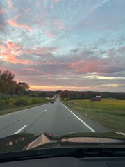 driving on the road