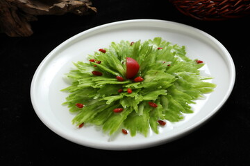 Chinese cuisine, Cantonese cuisine, chilled bitter melon
