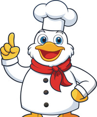 Chef Cock vector design, Cock logo and icon Design, Cock Illustration vector design