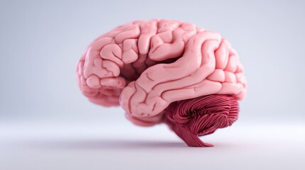 Detailed Representation of the Gut Brain Connection Showcasing Its Unique Structure and Features for Educational Purposes