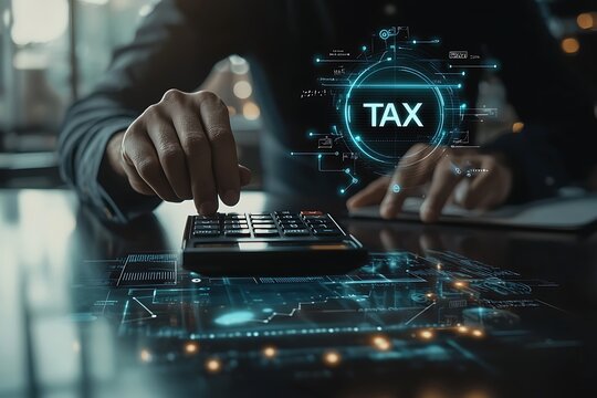 Tax preparation service online using calculator for financial planning now - Powered by Adobe