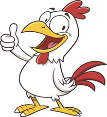 Cock vector design, Cock logo and icon Design, Chicken Illustration vector design