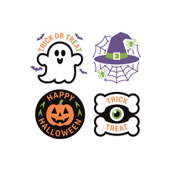 halloween icon set