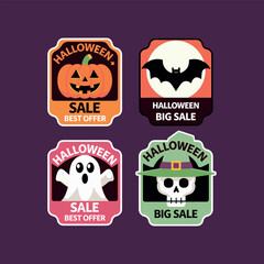 halloween icon set