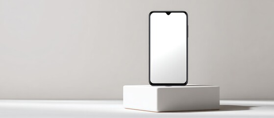 Smartphone Mockup: Minimalist Product Display