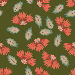 Elements of peony flower with bugs and leaves, brunch with peony flower, floral element, flower composition on white
