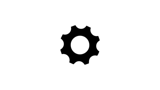 Setting icon rotate animation on background.	
