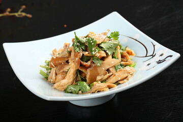 Chinese cuisine, Cantonese cuisine, cold stir fried chicken
