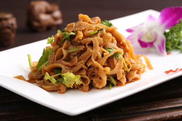 Chinese cuisine, Cantonese cuisine, cold mixed beef tripe