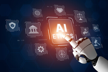 AI ethics ensures fairness, transparency, and responsibility in intelligent systems, guiding safe...