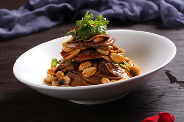 Chinese cuisine, Cantonese cuisine, cold beef salad