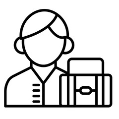 Self Employed Vector Icon